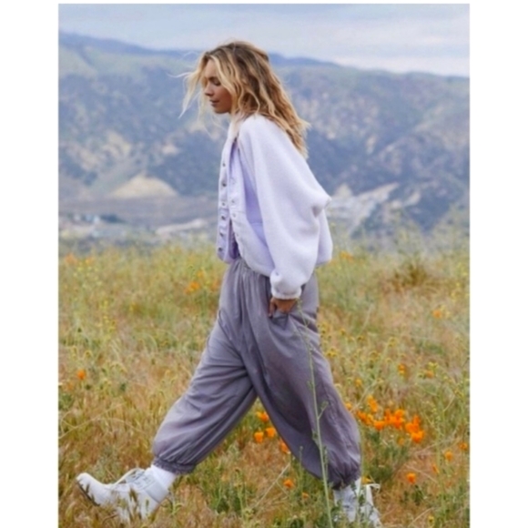 NWT Free People Sashay My Way Solid Jogger Pants - Picture 10 of 12